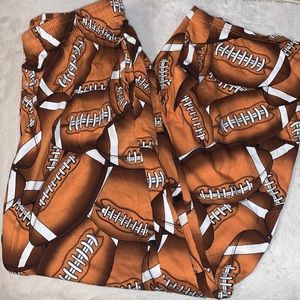 XXL Mens 100% cotton Football pajama pants